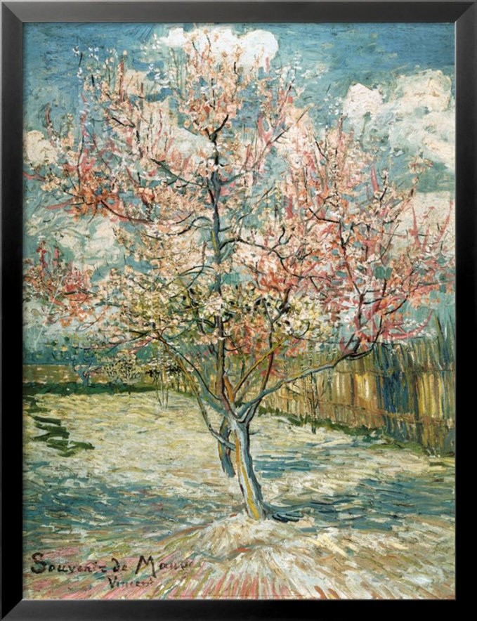 Peach Tree in Bloom at Arles - Van Gogh Painting On Canvas